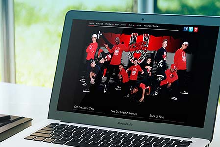 Website: WordPress Site For A Dance Group